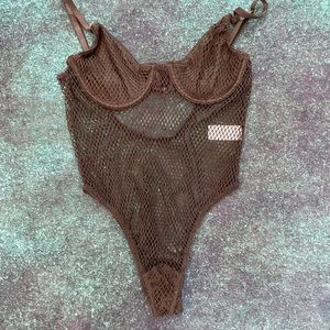 Fishnet bodysuit
